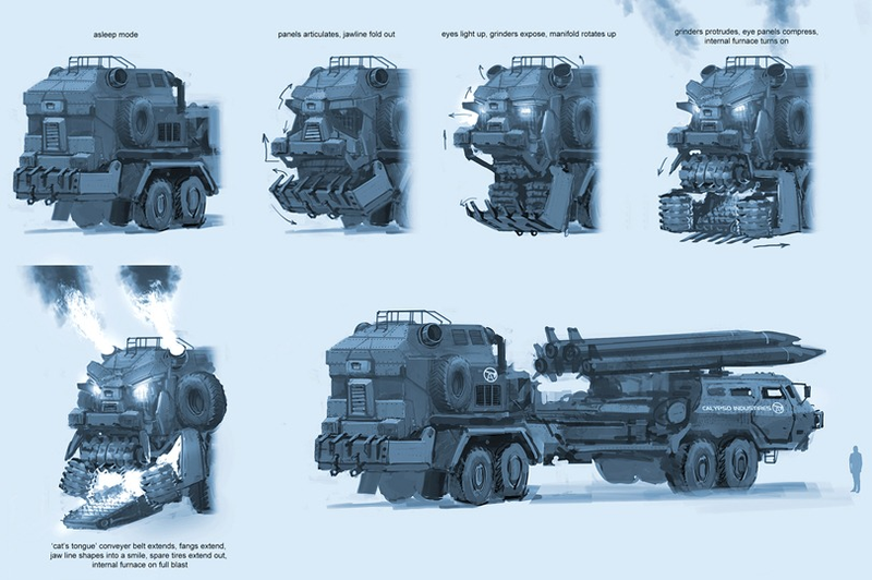 Illustration for article titled The Sweet Art of the New Twisted Metal Game